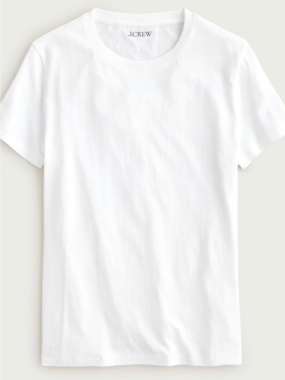 J. Crew Vintage Jersey T-Shirt in White